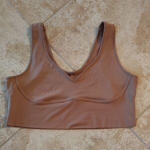 Yogalicious Tan Sports Bra